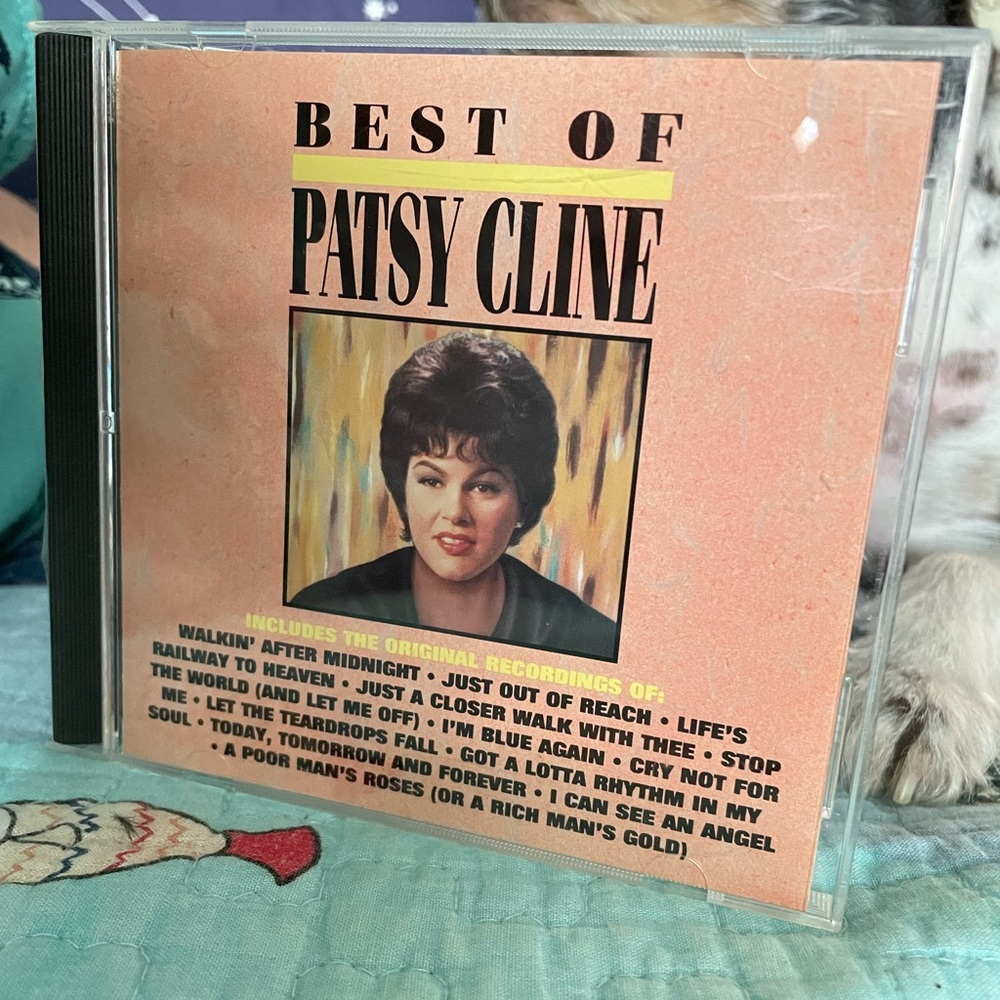🎶 Vintage Patsy Cline Greatest Hits 💿 Compact Disc 1991 Curb Records 🎶